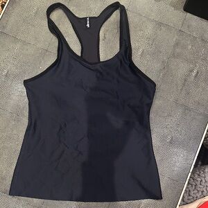 Ultracor Midnight Black Racerback Tank Top